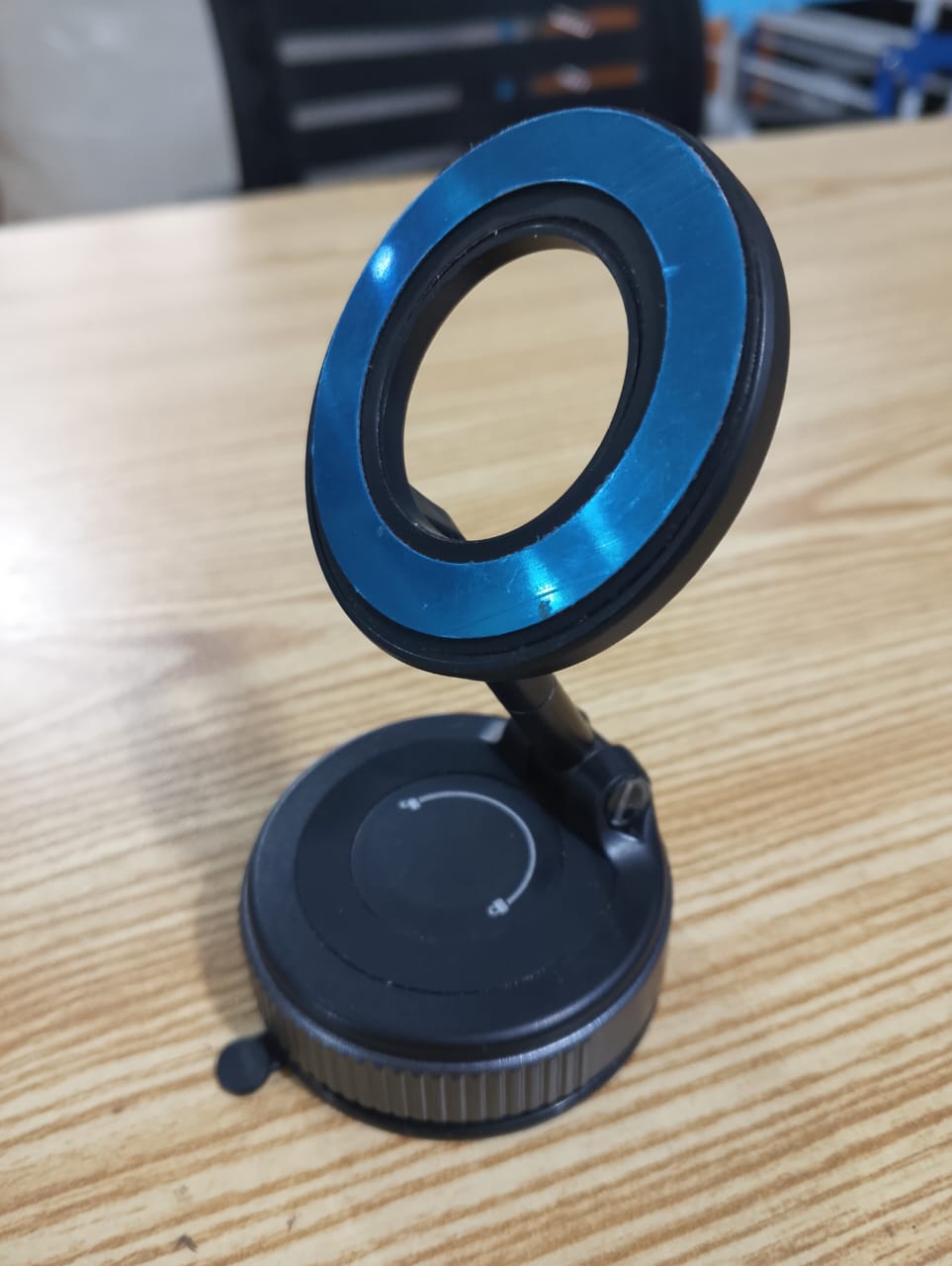 Magnetic + Vacuum Suction Phone Mount